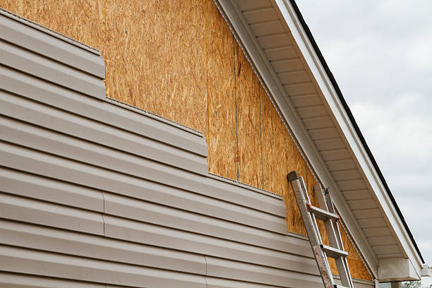 Professional Wood Siding technician working in Negley, OH